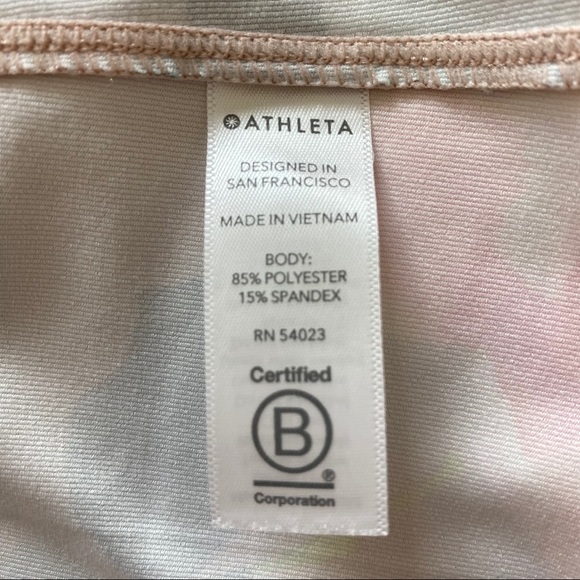 Athleta Shanti Pink Floral Printed Tank - Picture 8 of 12